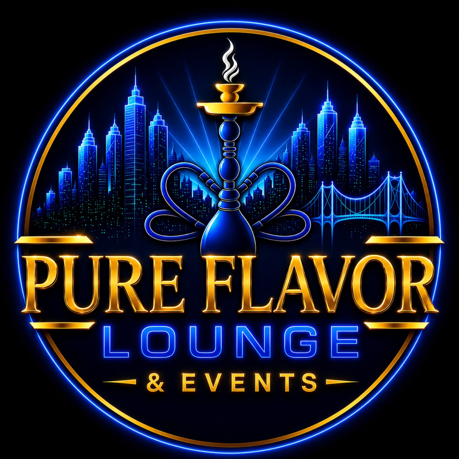 Pure Flavor Lounge & Events logo